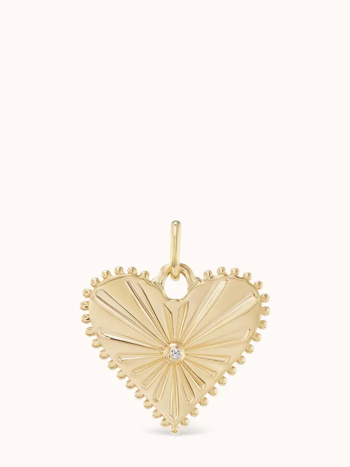 Marlo Laz Charm Necklaces Small Pour Toujours Charm