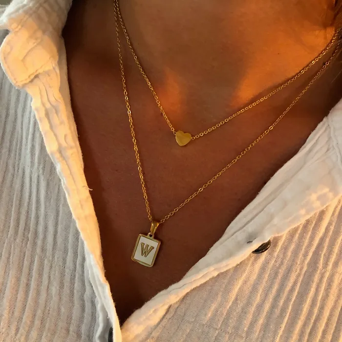 Necklaces bubs sass tiny heart necklace