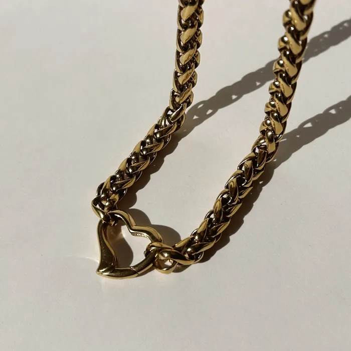Necklaces Generational Woven Heart Chain Truly Blessed Jewels