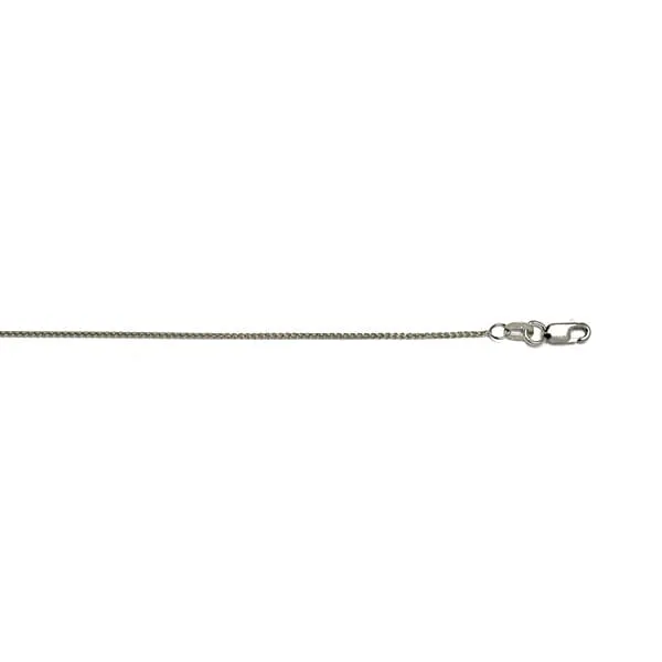 Necklaces Herco 14k White Gold 16 11mm Wheat Chain