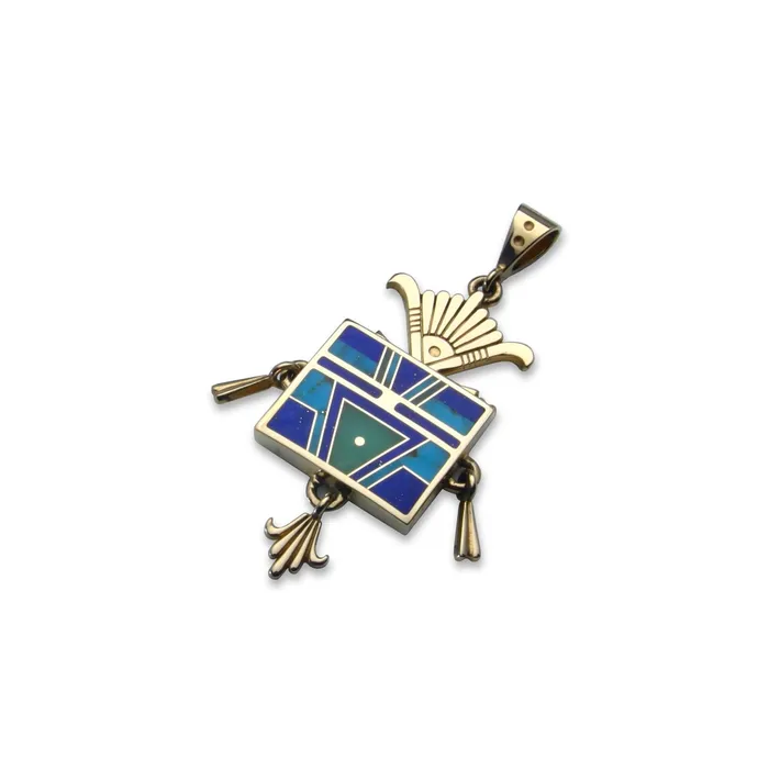 Ray Tracey 14k Gold Sunburst Yei Pendant PreStyled Sets