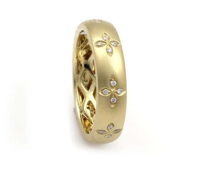 Rings Cherie Dori Clover Band Ring Rings Cherie Dori Clover Band Ring