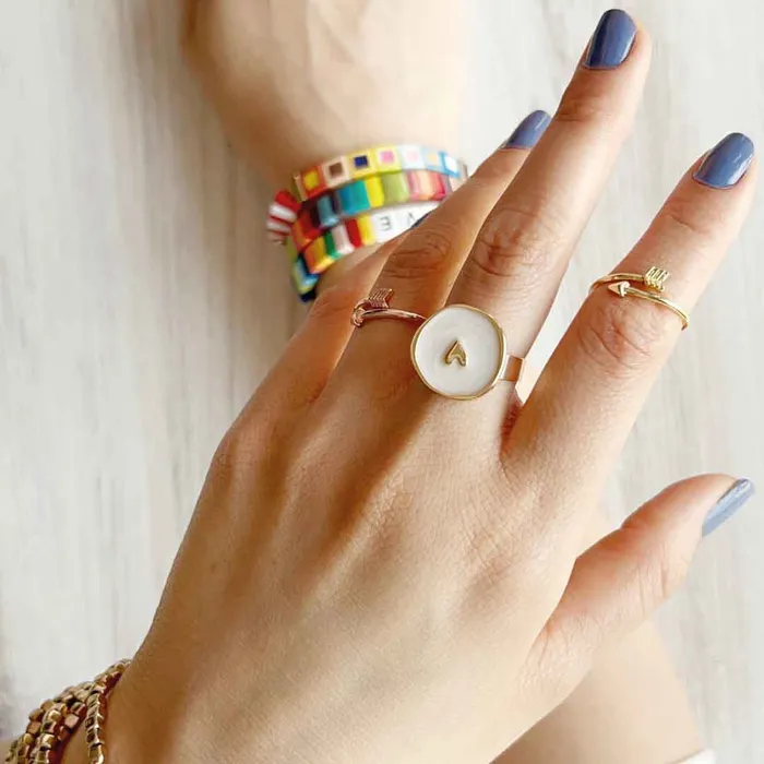 Rings ClaudiaG Astral Ring White