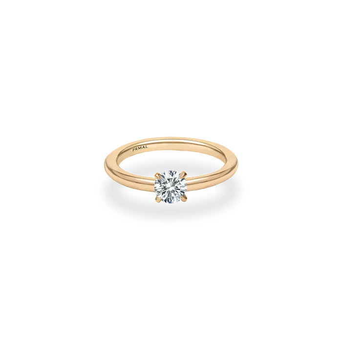 Rings Marin Solitaire Bold Plain Ring PRMAL
