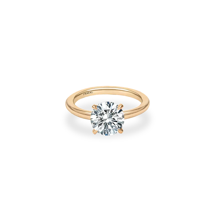 Rings Marin Solitaire Bold Plain Ring PRMAL Rings Marin Solitaire Bold Plain Ring PRMAL