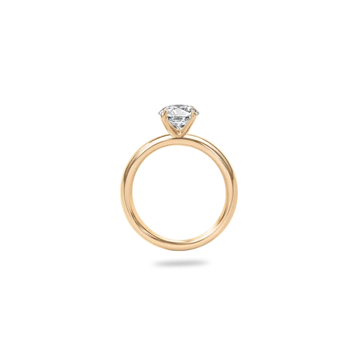 Rings Marin Solitaire Bold Plain Ring PRMAL Rings Marin Solitaire Bold Plain Ring PRMAL