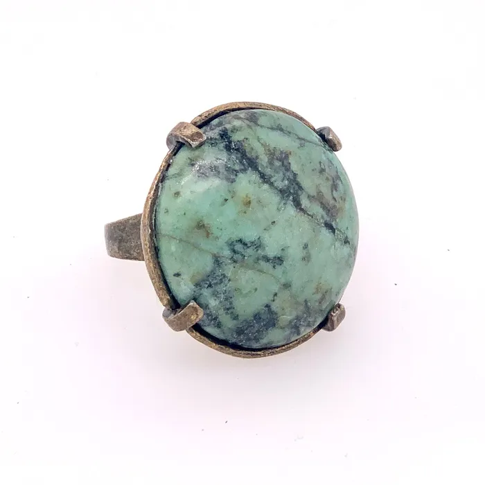 Rings Single Round Cabochon Ring Rebel Designs Inc