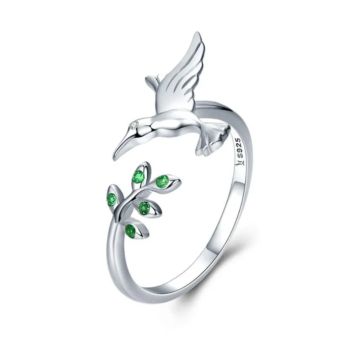 The Pink Pigs Earrings Sterling Silver Hummingbird Jewelry Necklace Earrings Ring or SET