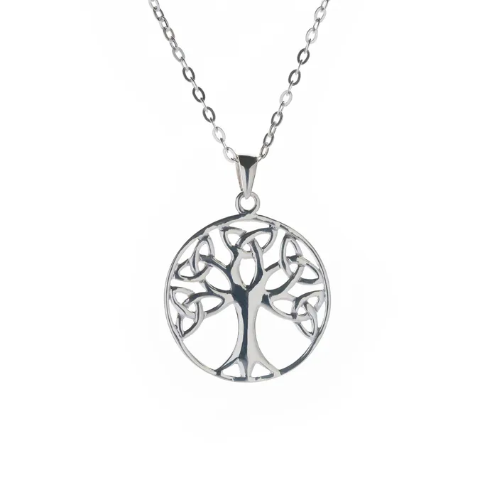 Tree Of Life With Circle Killarney celtic jewelry Necklaces