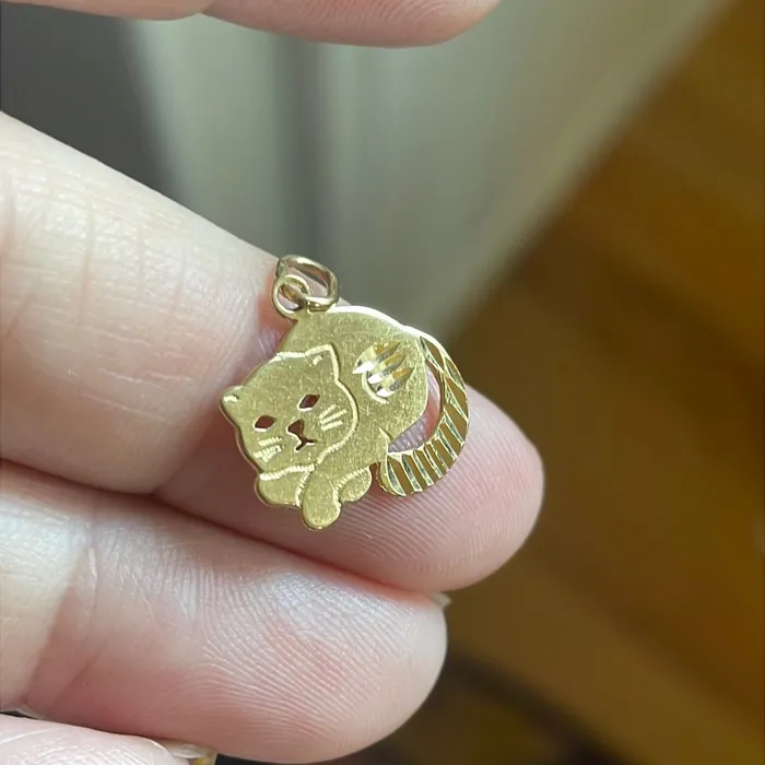 Vintage Paris Jewelry Necklaces Cat Pendant 14k Gold Vintage Vintage Paris Jewelry Necklaces Cat Pendant 14k Gold Vintage