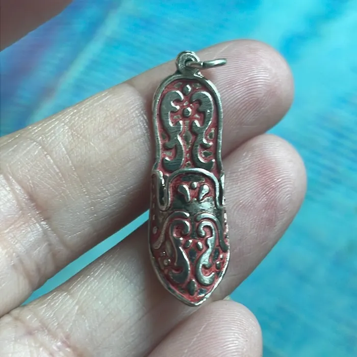 Vintage Paris Jewelry Rings Enamel Shoe Charm Sterling Silver Vintage Vintage Paris Jewelry Rings Enamel Shoe Charm Sterling Silver Vintage